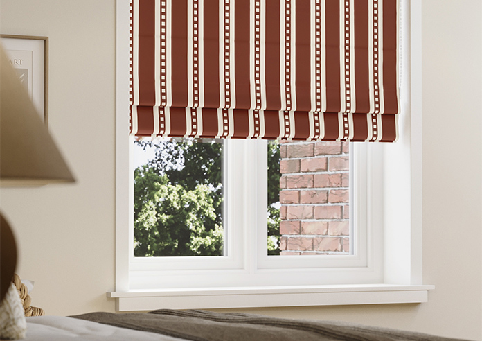 The British Stripe Co. Edgar, Teignbridge No.2 - Roman Blind - Image 5